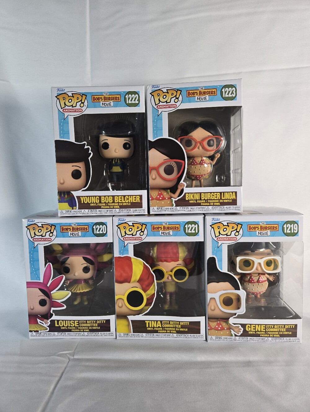 The Bob's Burgers Movie Funko Pop! Set (5 Figures)